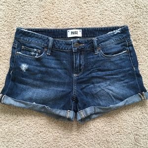Paige Jimmy Jimmy Shorts Distressed Sz. 26